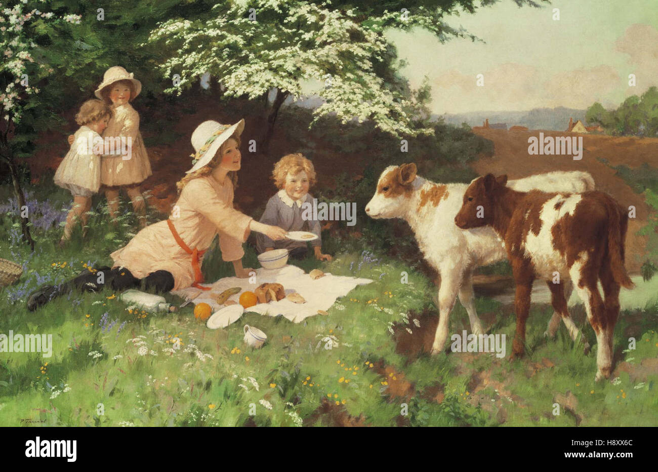 George de Rotten Row Thomas Hausman Banque D'Images