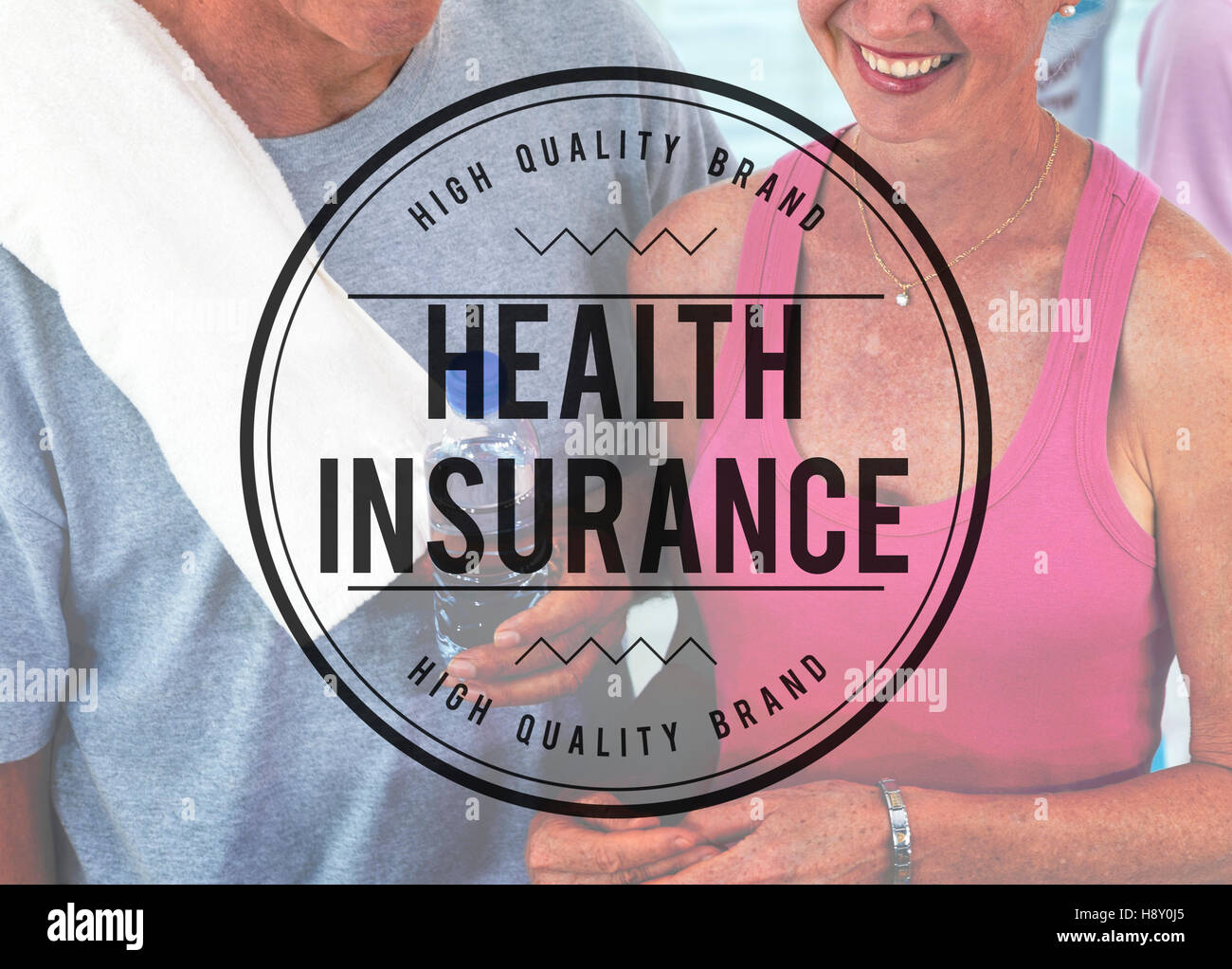 Assurance soins de santé maladie Security Concept Banque D'Images