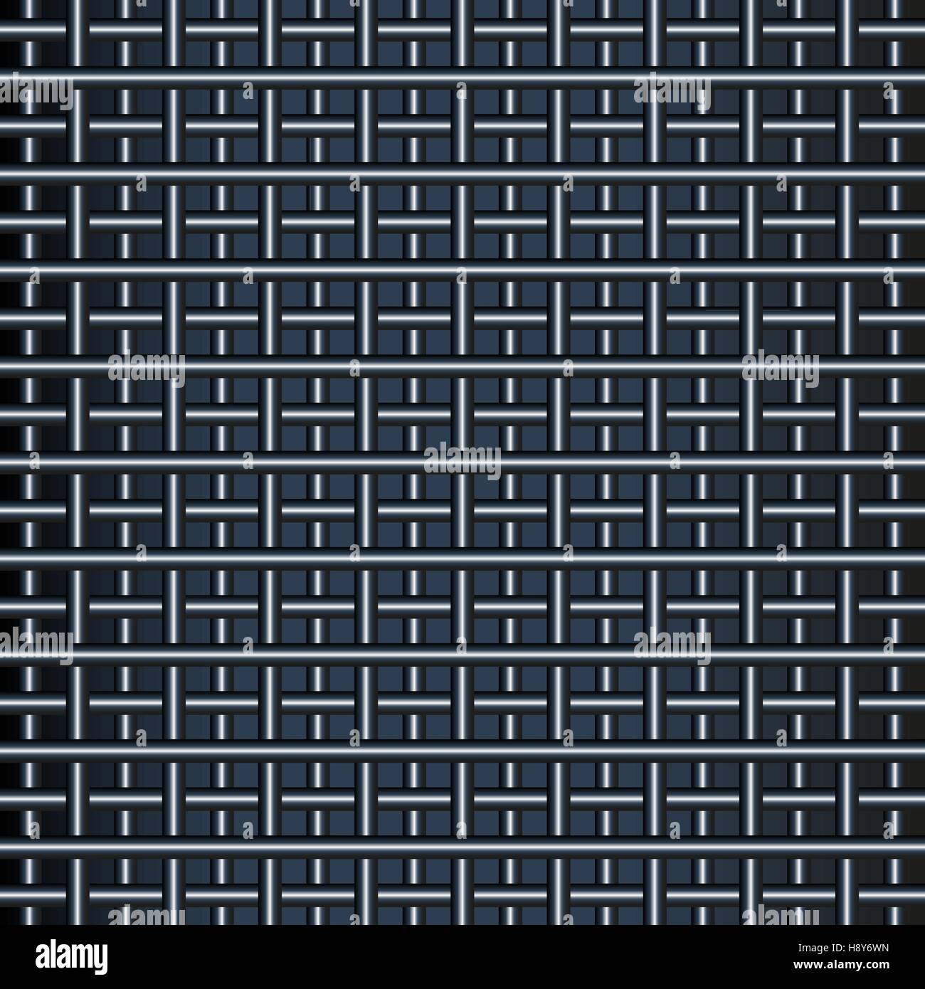 Arrière-plan de tuyaux métalliques Illustration de Vecteur