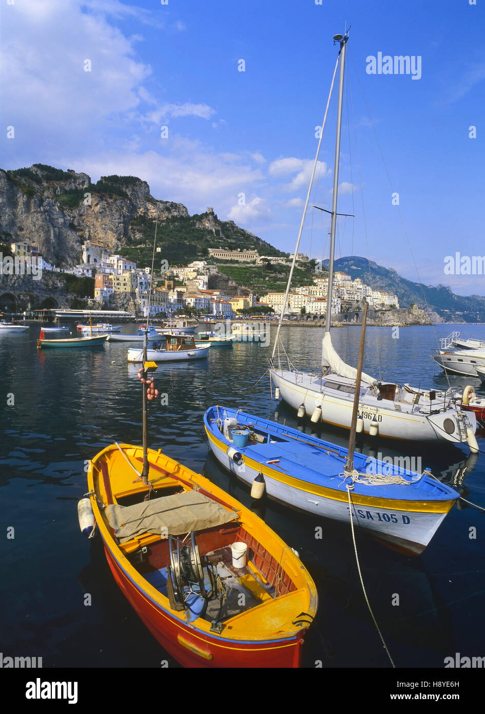 Amalfi. La Campanie. Italie Banque D'Images