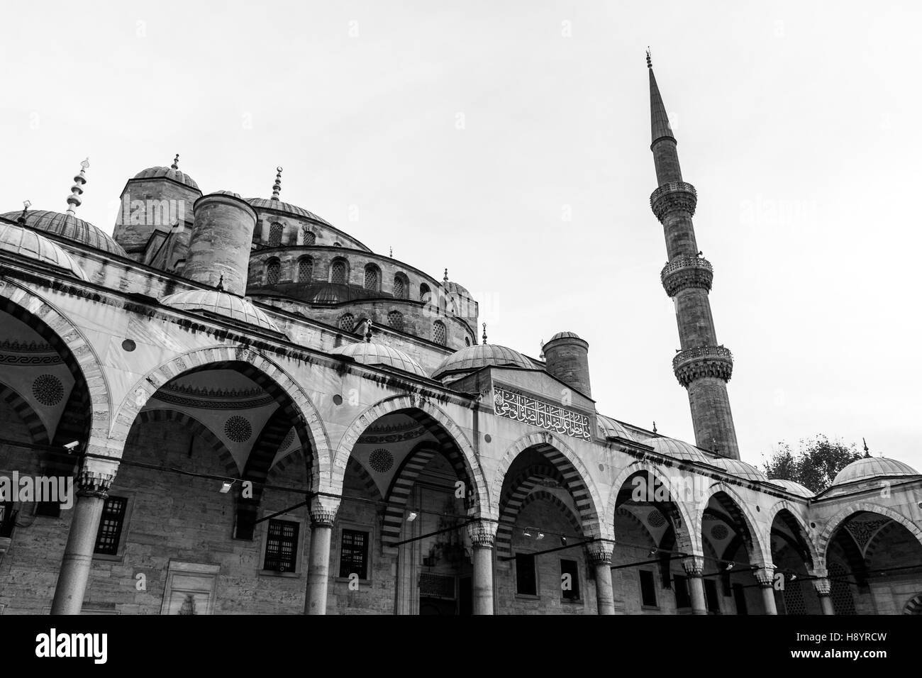 Le sultan Ahmed (Mosquée Bleue) Istanbul, Turquie Banque D'Images
