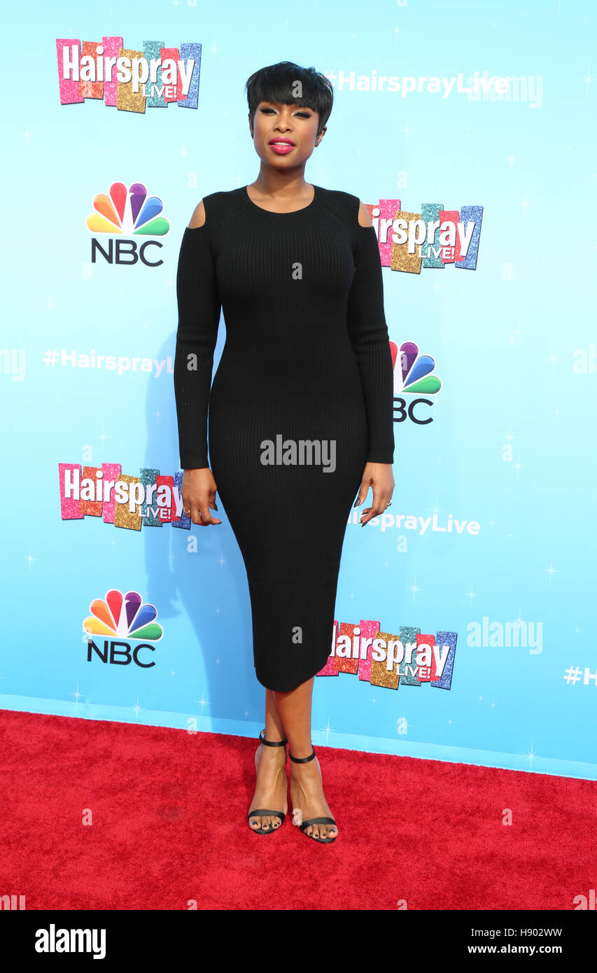 Universal City, CA, USA. 16 Nov, 2016. Jennifer Hudson assiste à la presse de la princesse pour NBC's 'Hairspray Live !' à la NBC Universal sort le 16 novembre 2016 à Universal City, Californie Crédit : MediaPunch Inc/Alamy Live News Banque D'Images