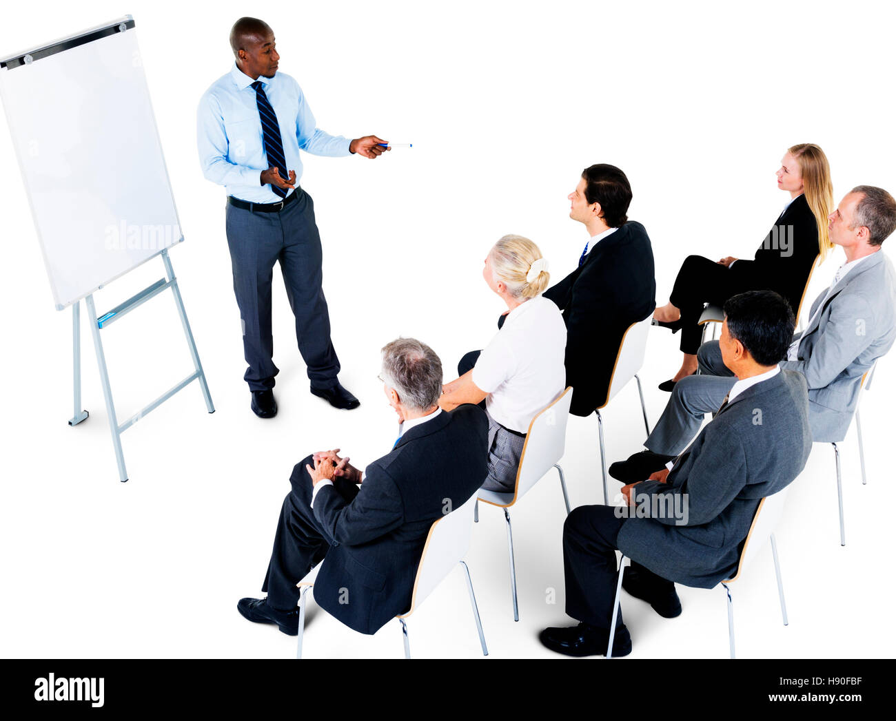 Présentation de la conférence Business Concept Copy Space Banque D'Images