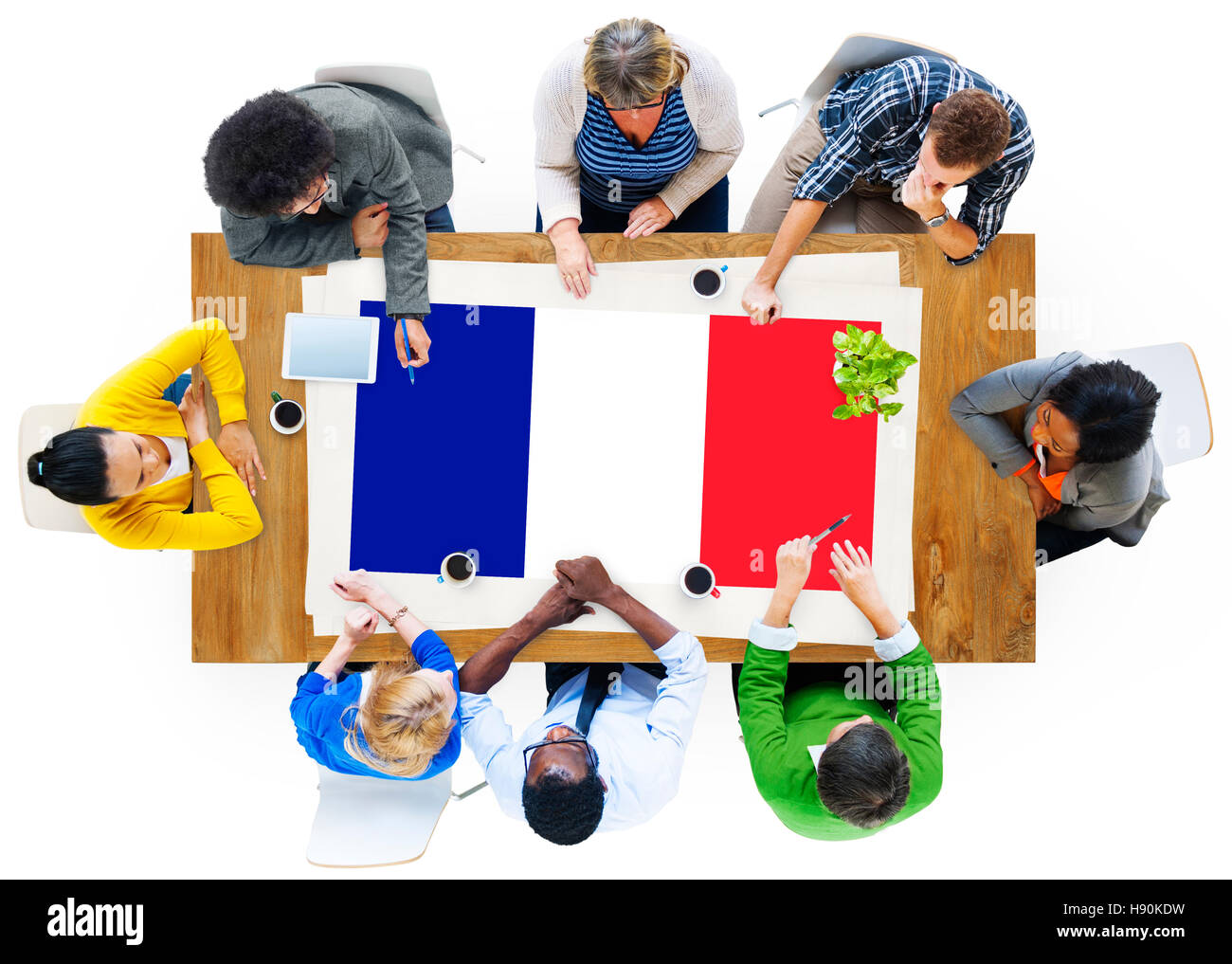 France Pays de la Culture de la nationalité du pavillon Concept Liberty Banque D'Images