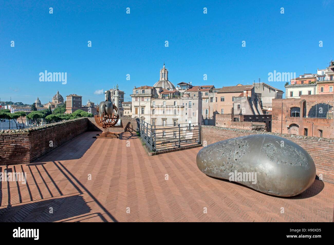L'Italie, Rome, 9 novembre 2016 : Le Musée de la Marchés de Trajan (Traianei) Mercati Traianei marché Photo © Fabio Mazzarella/Sintesi/Alamy Stock Ph Banque D'Images