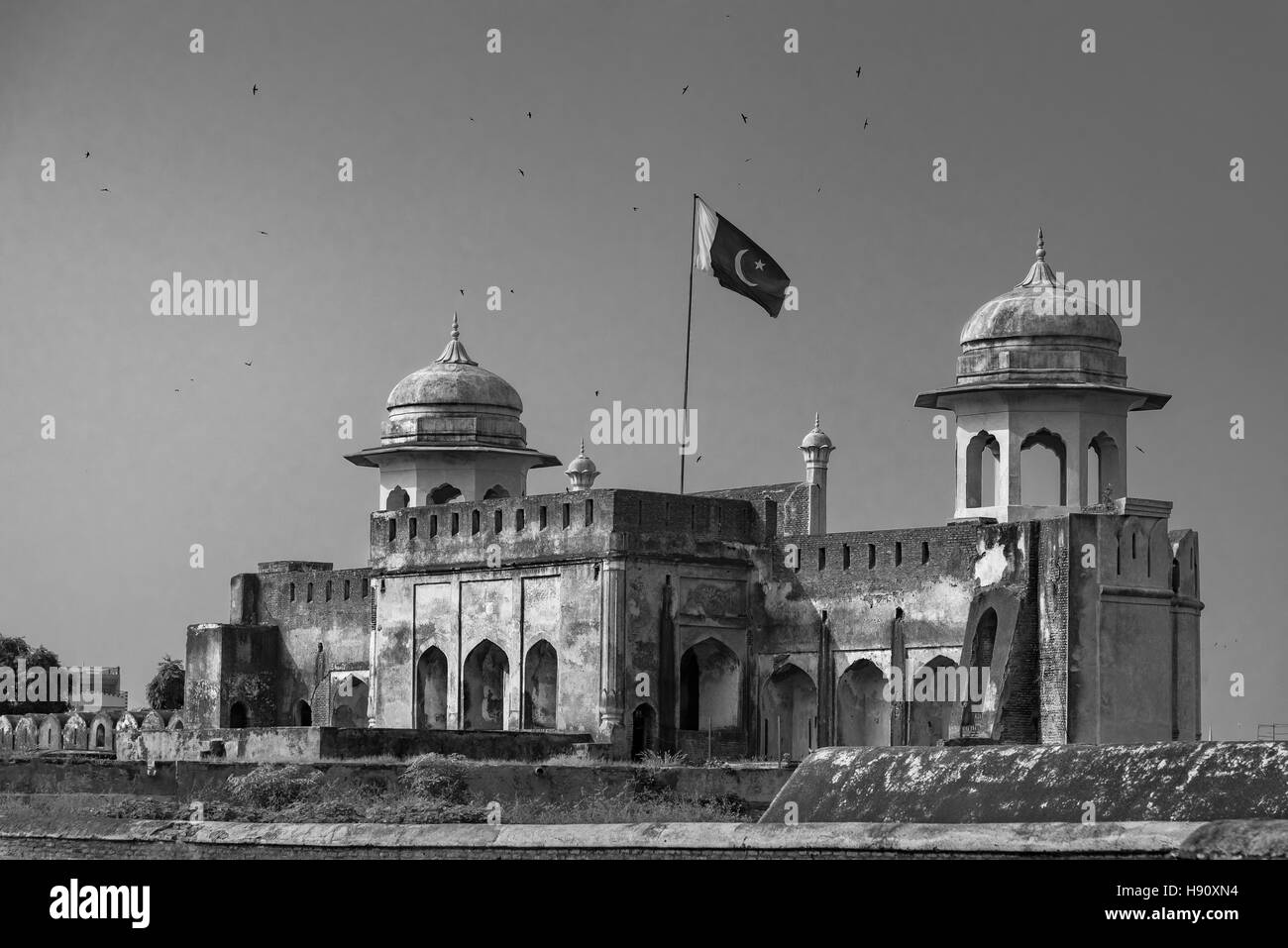 Le Fort de Lahore, localement appelé le Shahi qila est une citadelle dans la ville de Lahore, Punjab, Pakistan. Banque D'Images