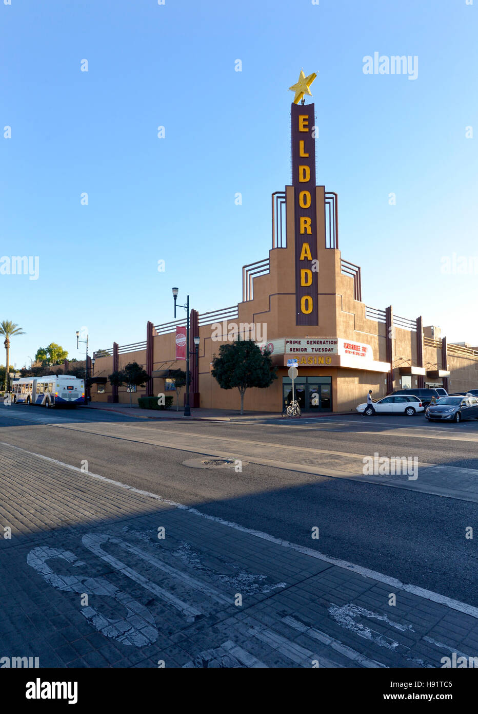 L'Eldorado Casino dans la rue Water District de Henderson au Nevada Banque D'Images