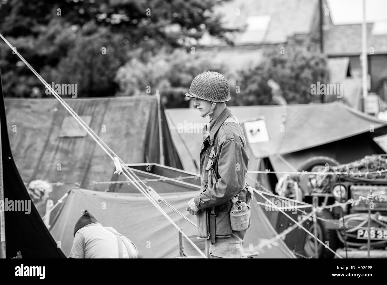 'Lytham 1940 Festival de guerre' Banque D'Images