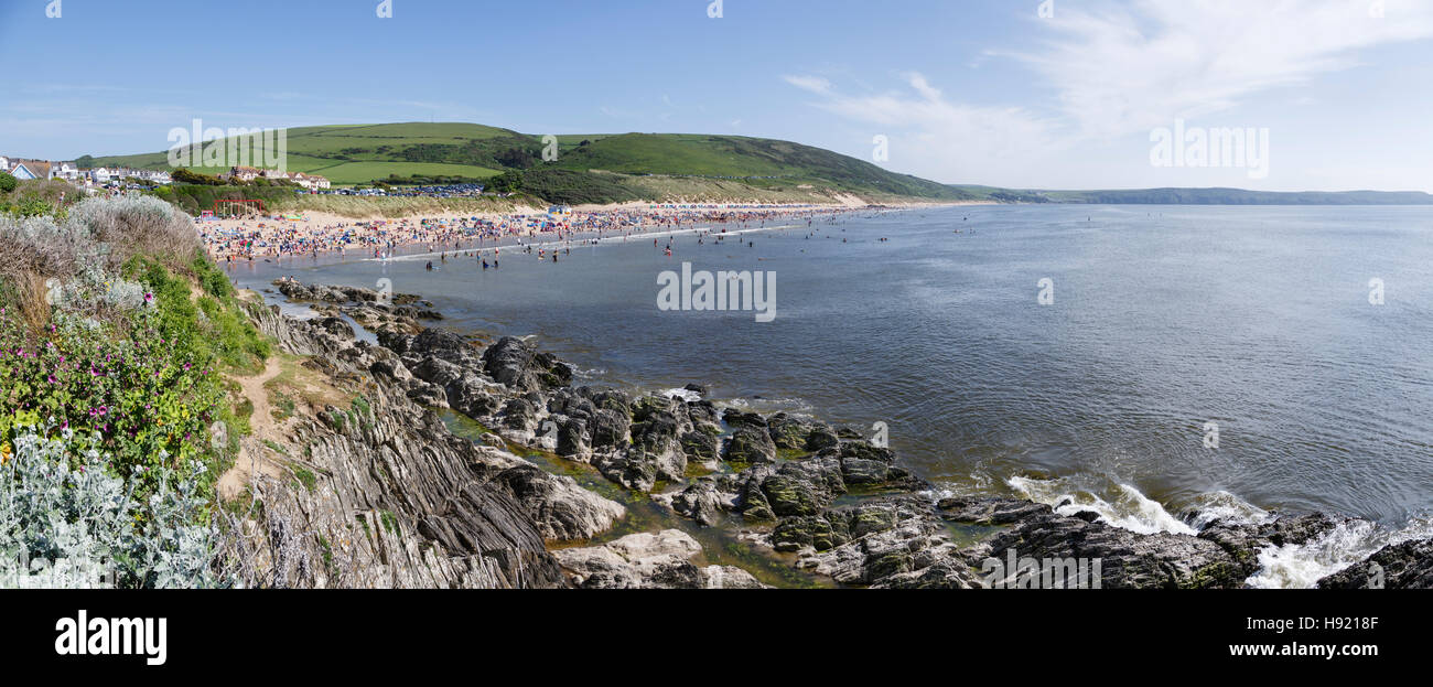 Woolacombe, Devon Banque D'Images