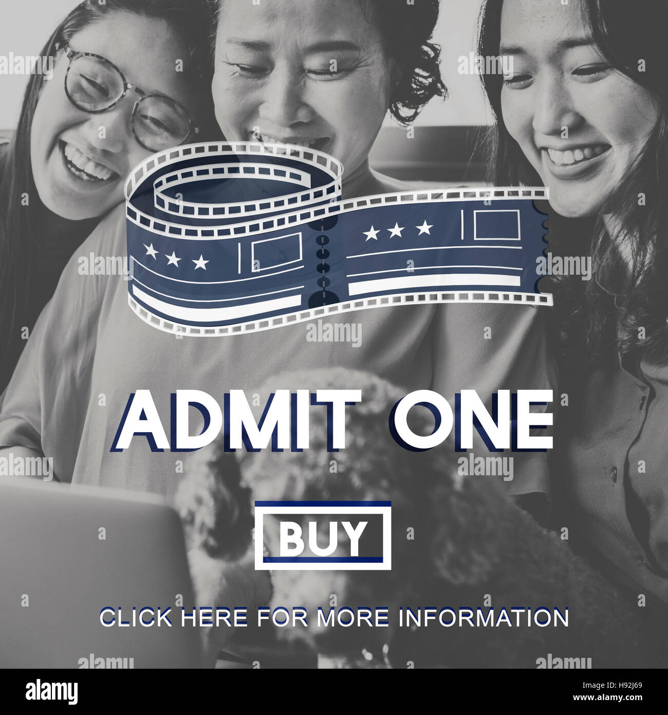 Film de cinéma Concept Graphique Banque D'Images