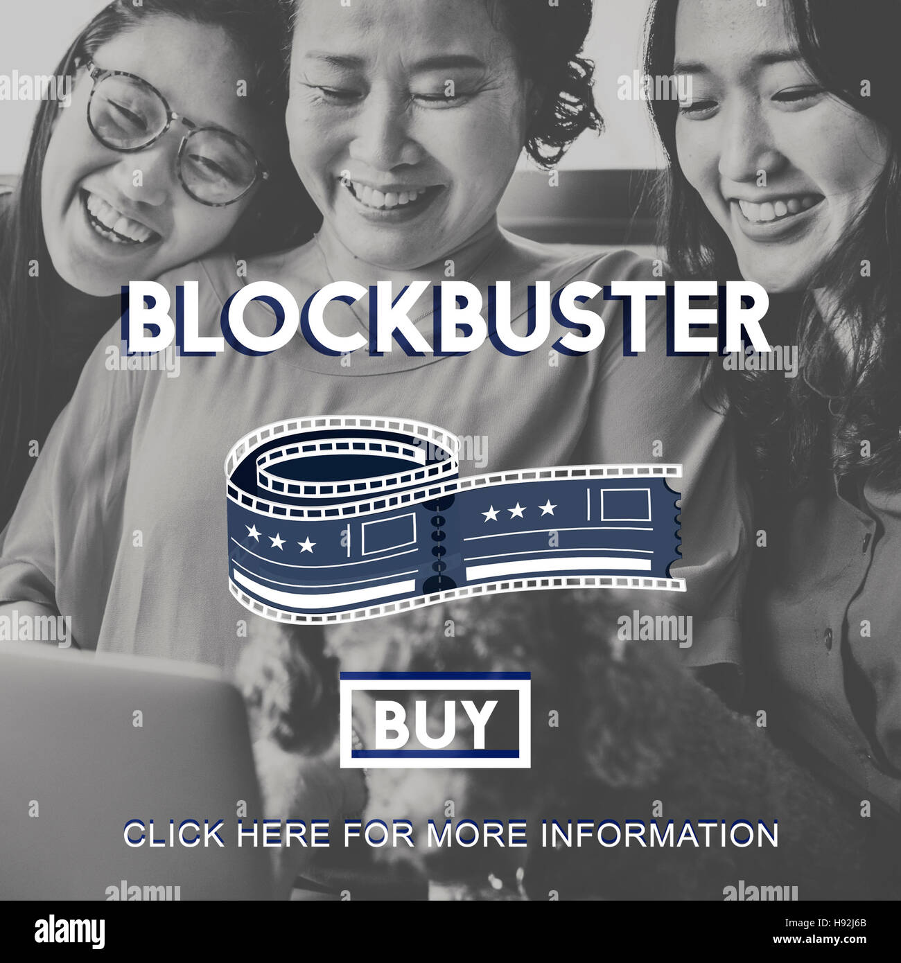 Film de cinéma Concept Graphique Banque D'Images