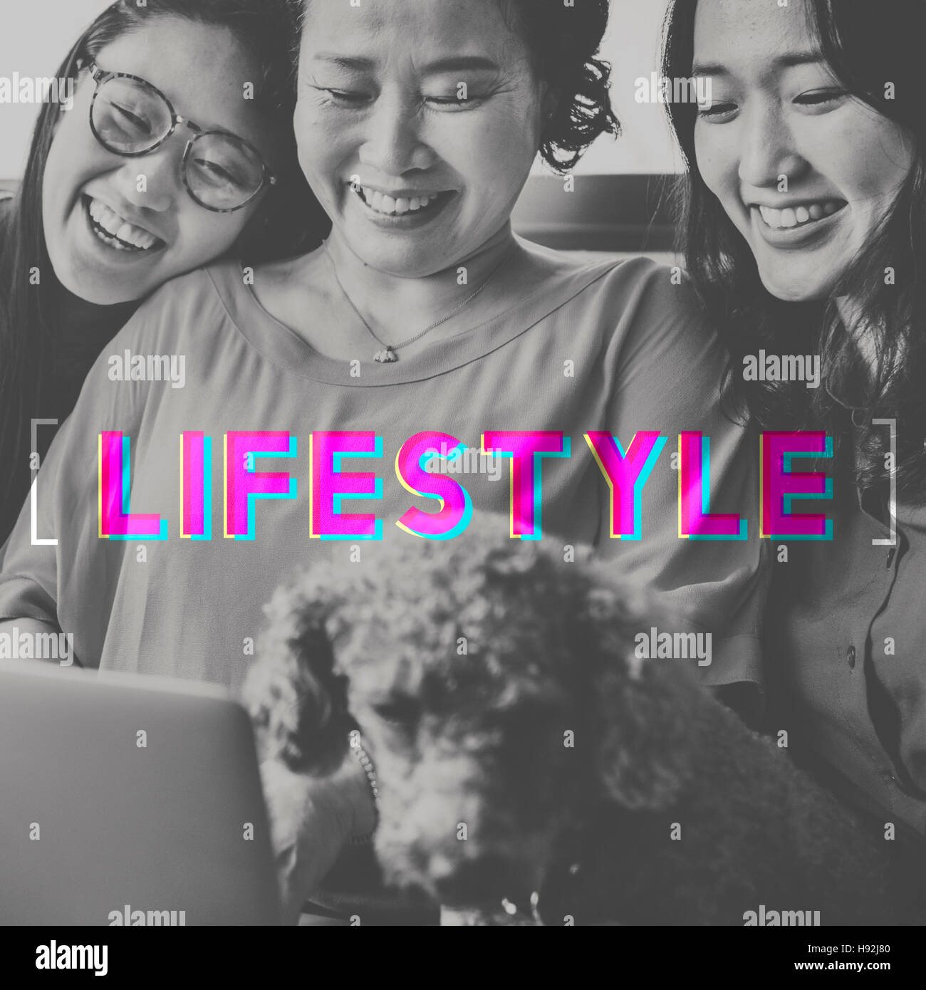 La culture de vie Intérêts Mode de vie habitudes Passion Concept Banque D'Images