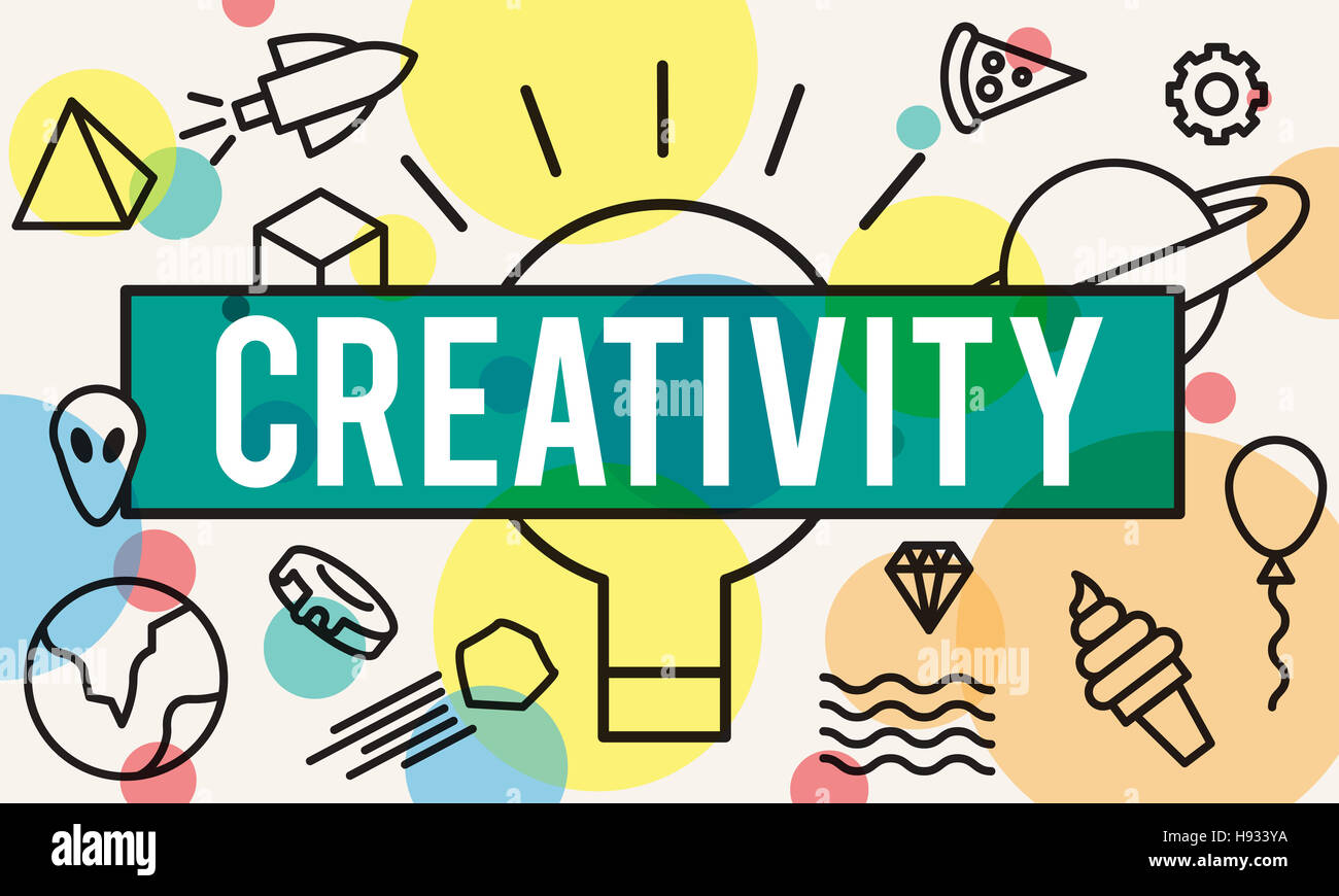 Créativité créativité inspirer des idées l'innovation Concept Banque D'Images