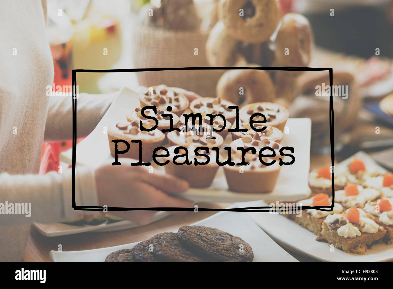 Yammy savoureux plaisir simple-Food Concept Banque D'Images