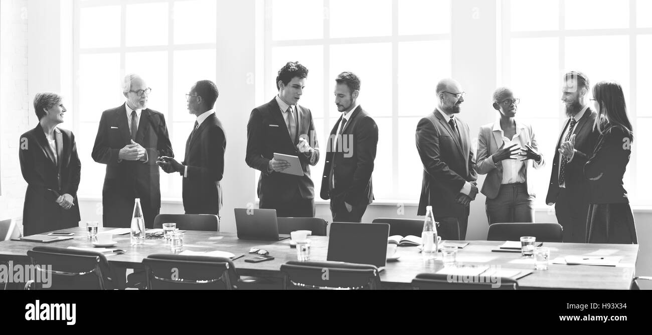 Business concept de travail Discussion Banque D'Images