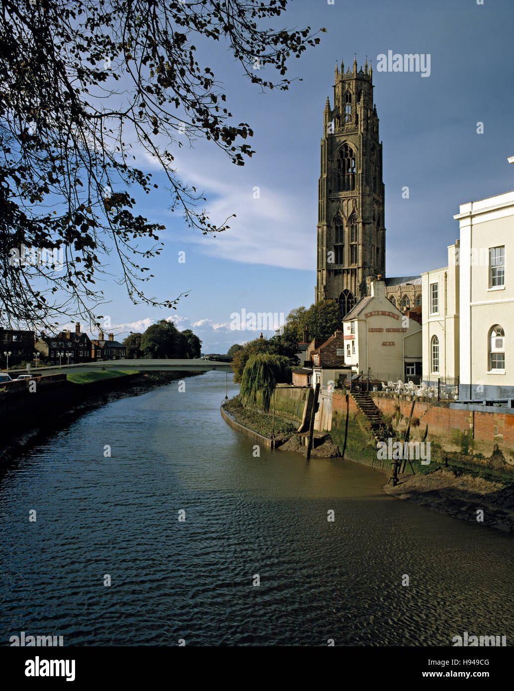 Le moignon de Boston, Lincolnshire, Angleterre Banque D'Images