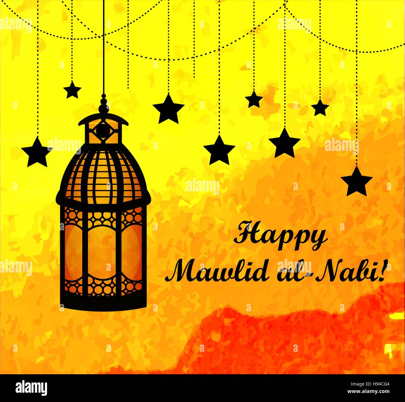 Mawlid Al Nabi L Anniversaire Du Prophete Muhammad Carte De Vœux Celebration Musulmane Affiche Flyer Vector Illustration Image Vectorielle Stock Alamy