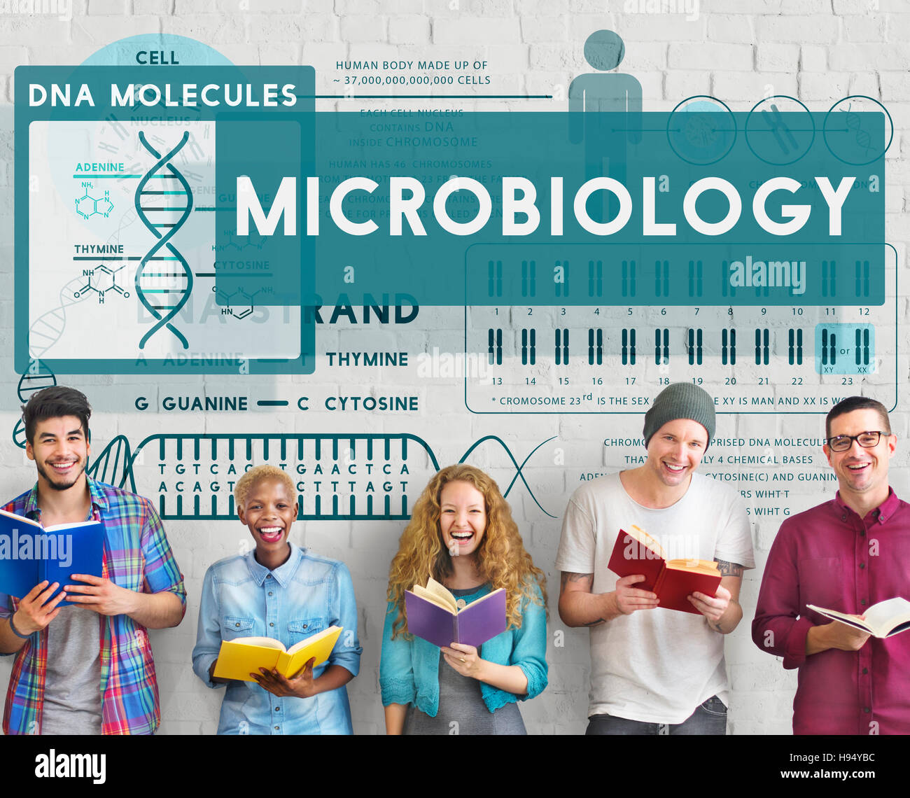 Maladie Maladie Bactéries Microbiologie Concept de laboratoire Banque D'Images