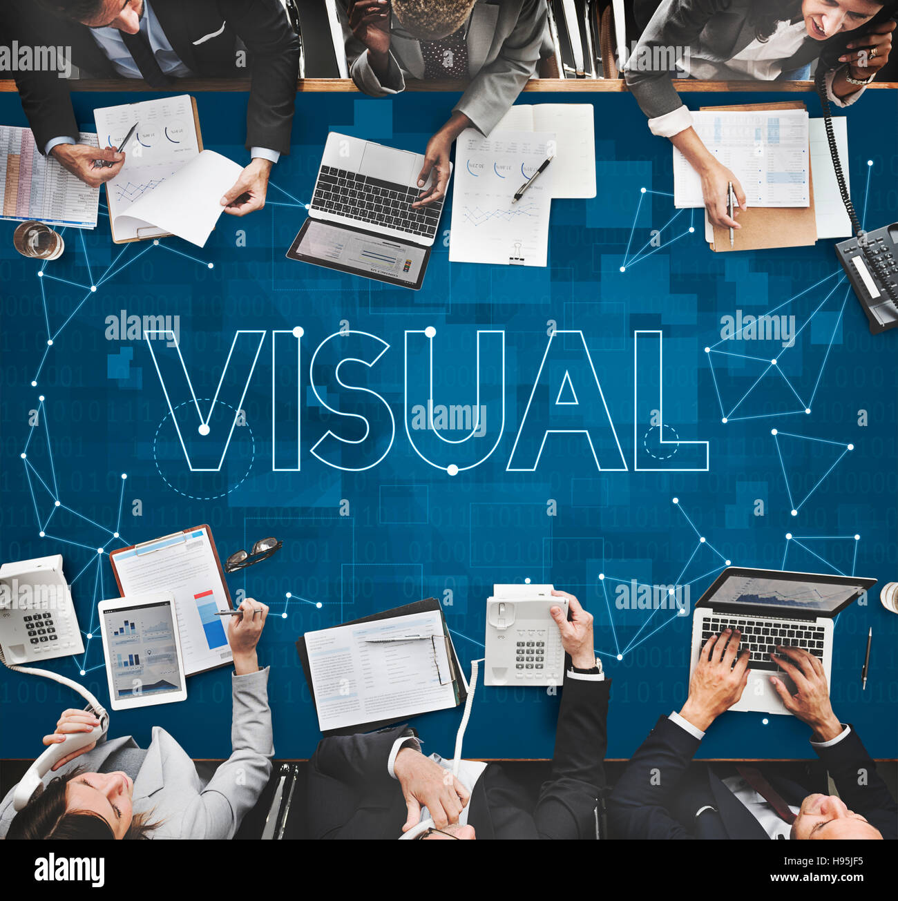 La pensée créative l'innovation visuelle Concept Visibilité Banque D'Images
