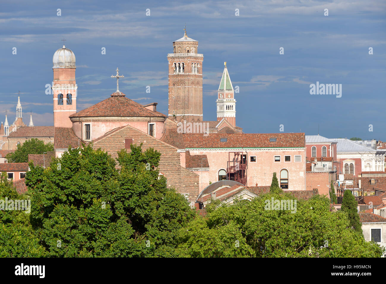 Églises de Venise en Italie Banque D'Images