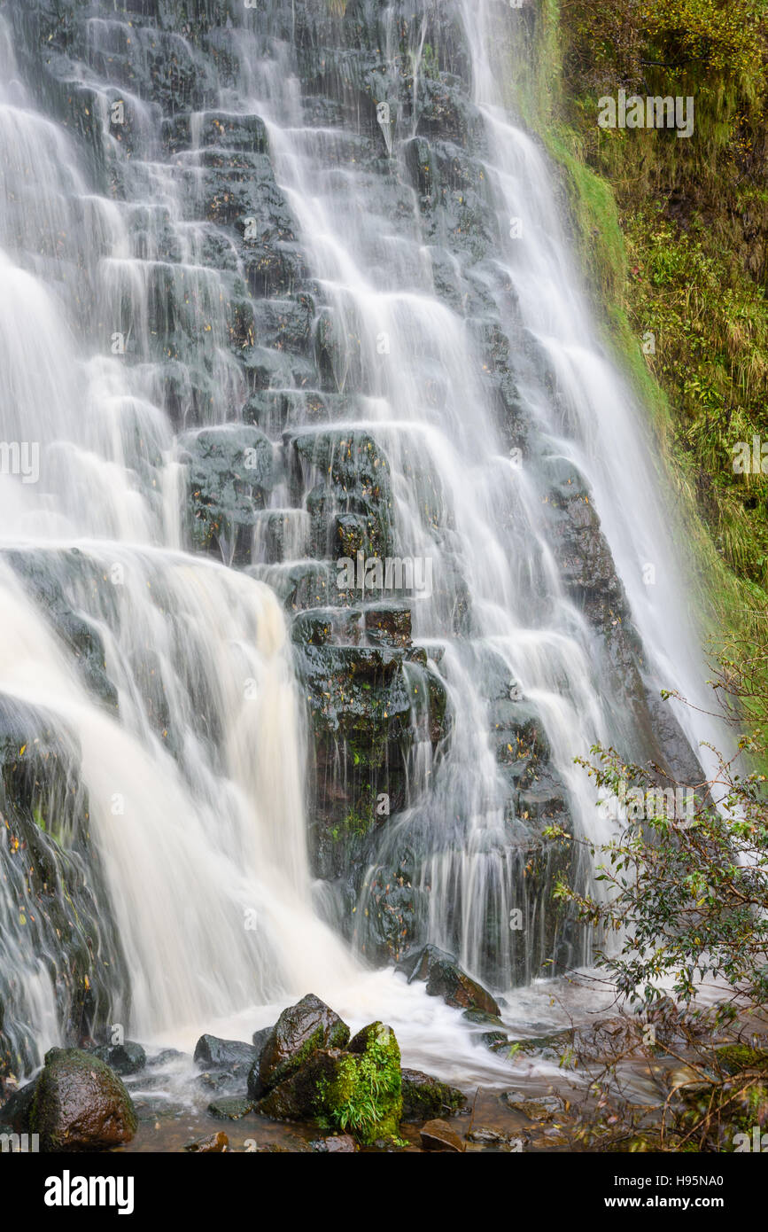 Chute près de Kildonan Shore, Île d'Arran, North Ayrshire, Ecosse Banque D'Images