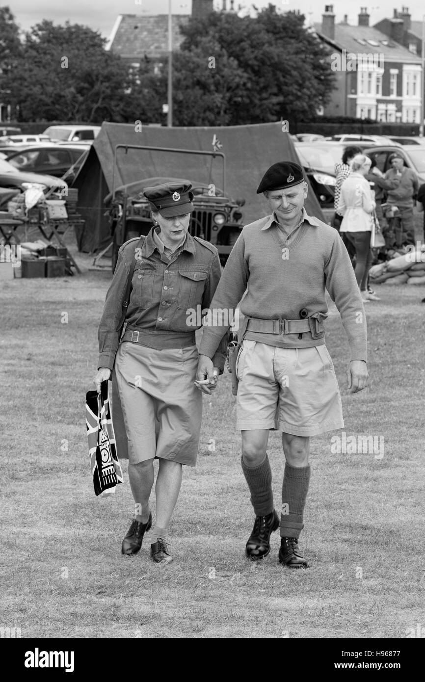 'Festival' guerre lytham Banque D'Images