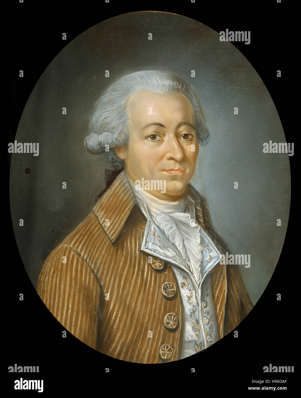Jean François Garneray - Portrait de François Buzot - 1794 Banque D'Images