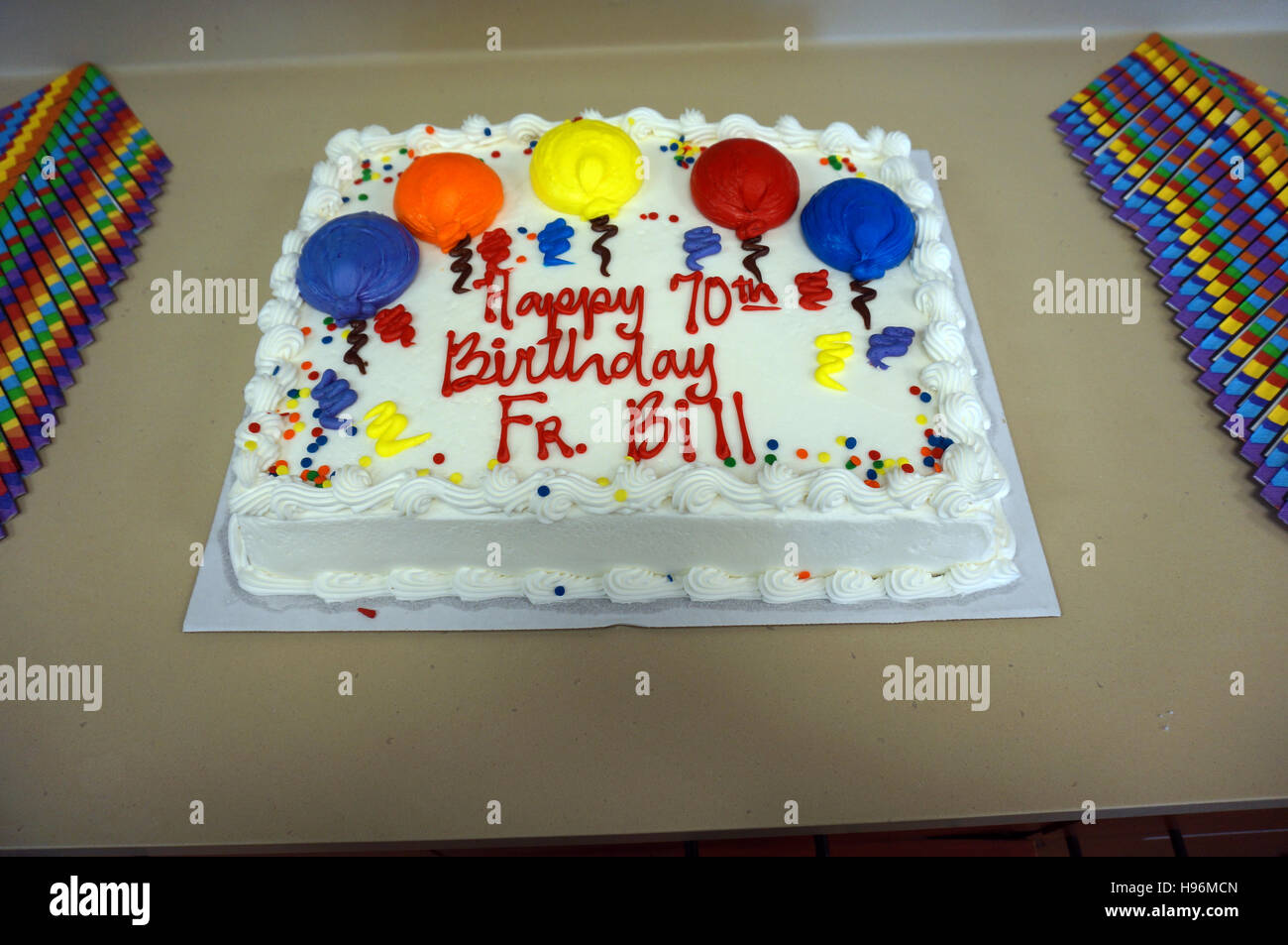 70 ème Anniversaire Banque D'Images