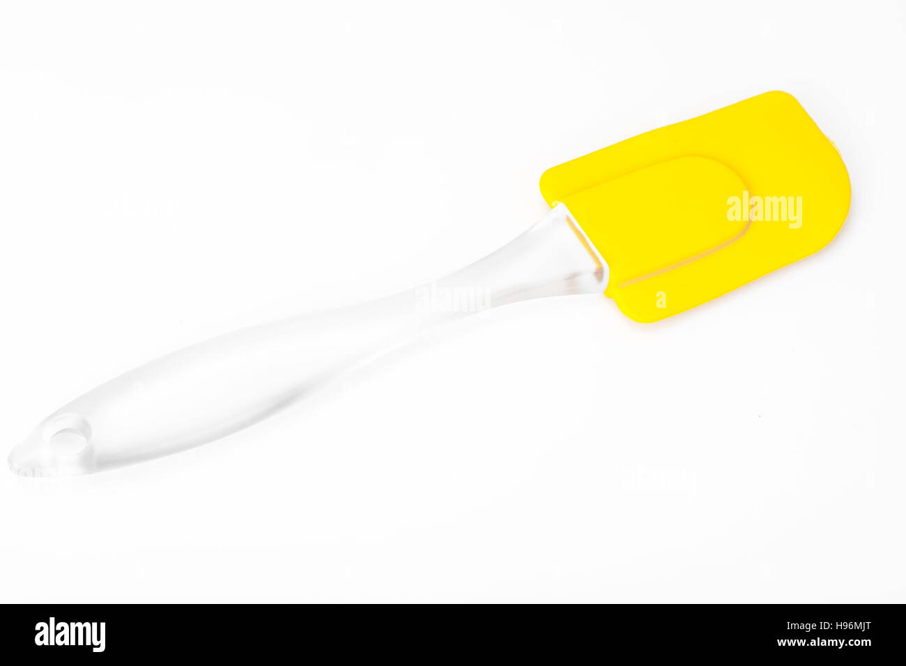 Spatule en silicone culinaire pour le mixage des aliments. Studio Photo Banque D'Images