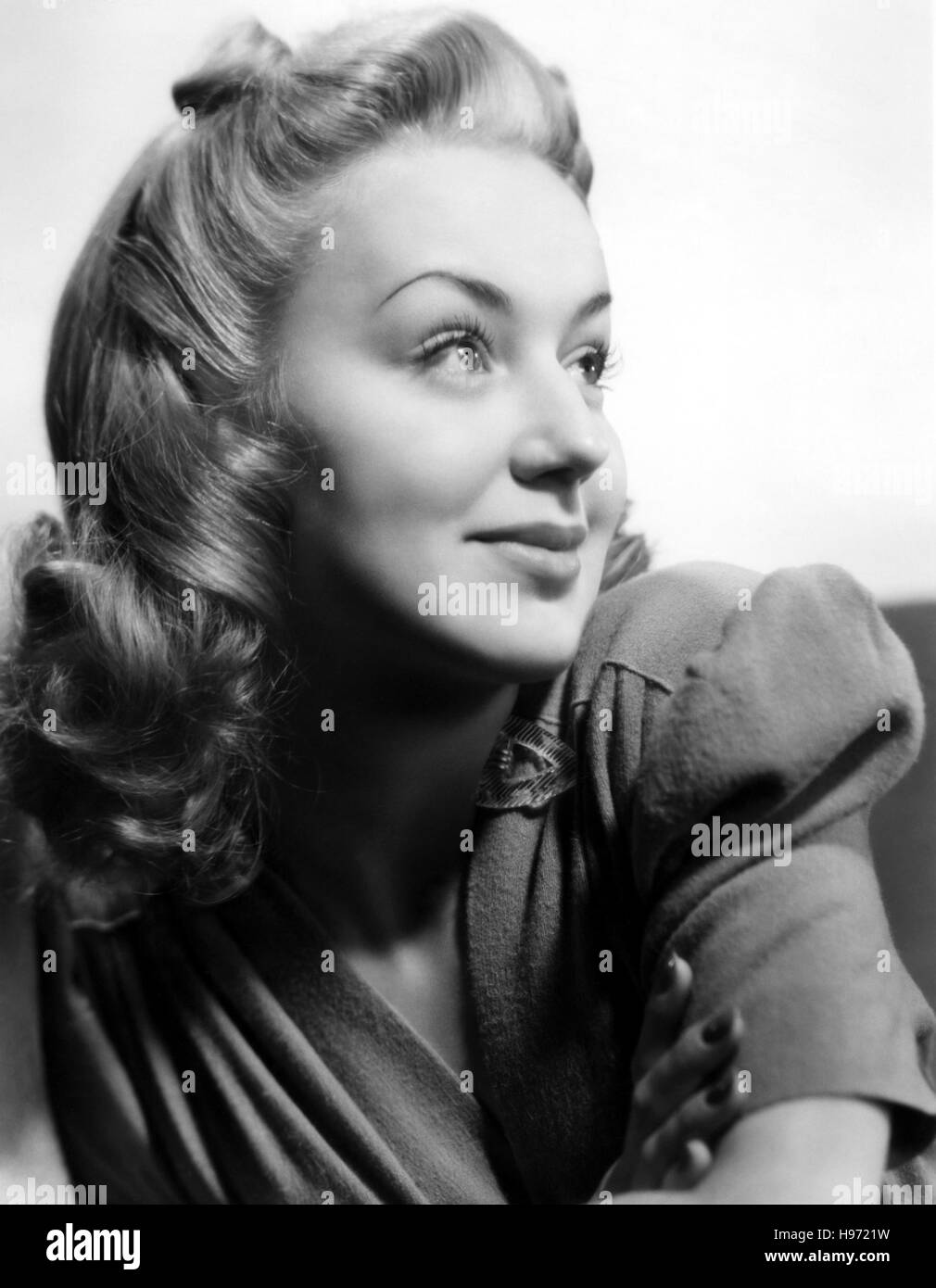 ANNE SHIRLEY (1918-1993) Actrice américaine vers 1940 Banque D'Images