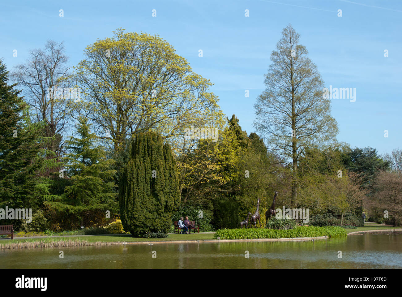 Burnby Hall Gardens Banque D'Images