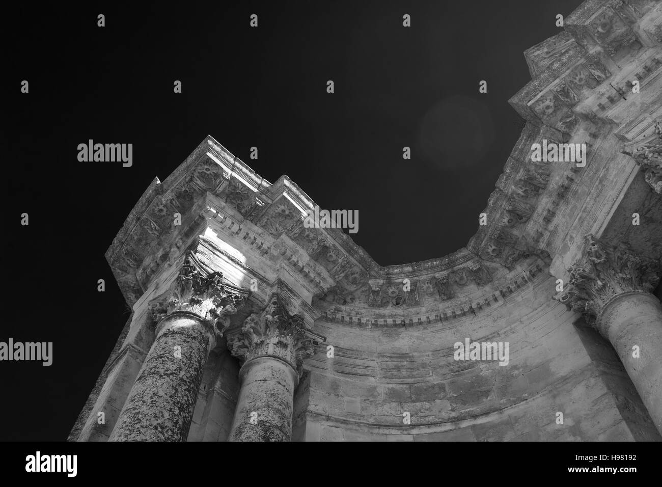 San'Antonio da Padova église de Buscemi, Sicile, Italie Banque D'Images