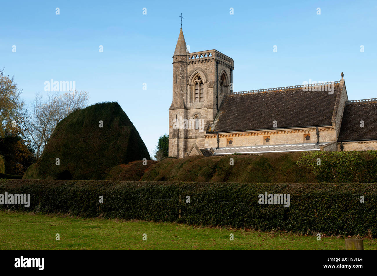 L'église de saint Édouard le Confesseur, Shalstone, Buckinghamshire, England, UK Banque D'Images