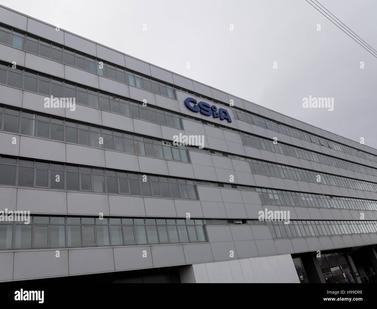 GSA Glasgow School of Art au skypark building finnieston Banque D'Images