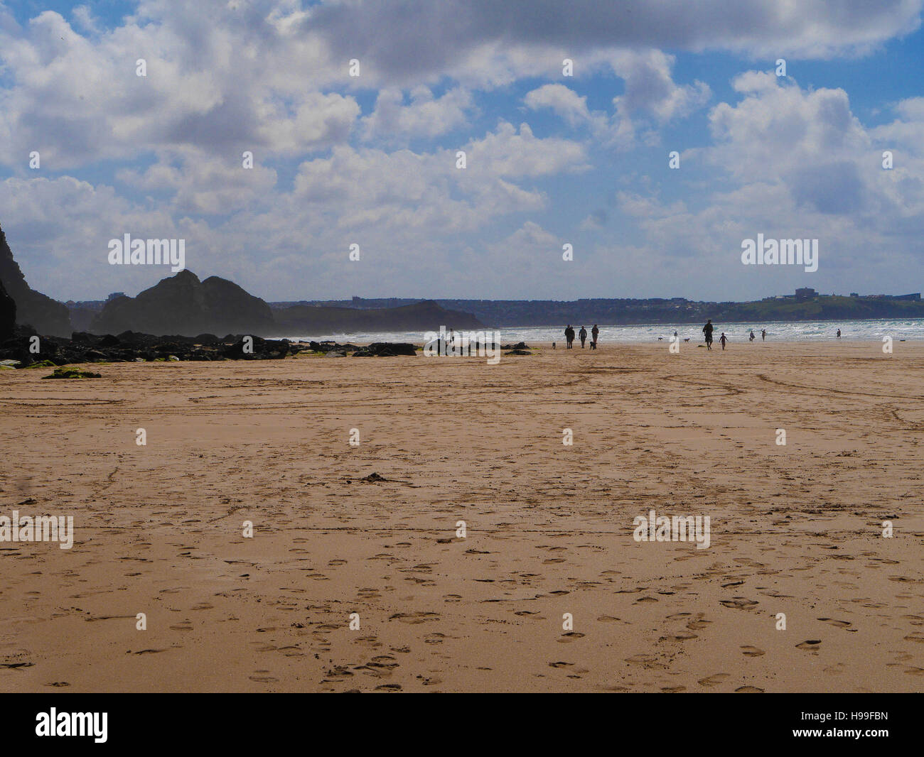 Watergate Bay Cornwall UK Banque D'Images