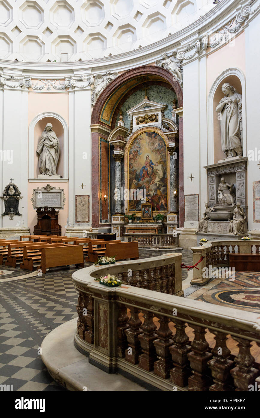 Rome. L'Italie. Église de San Bernardo alle Terme, 1598-1600. Banque D'Images