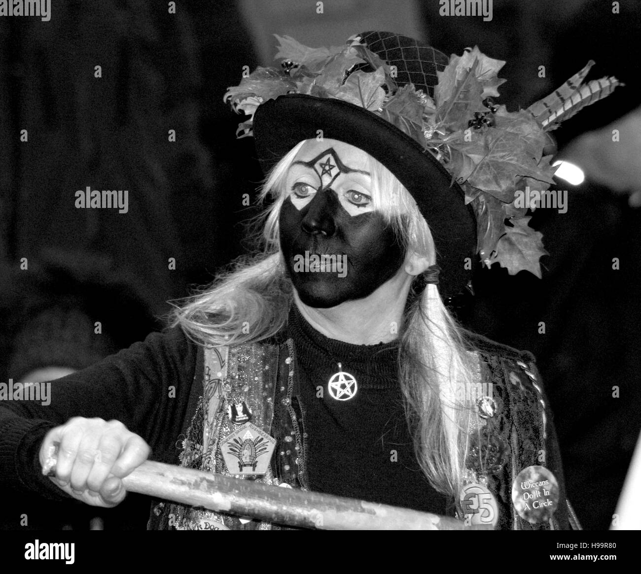 Danseurs Morris tonnelets de poudre Banque D'Images