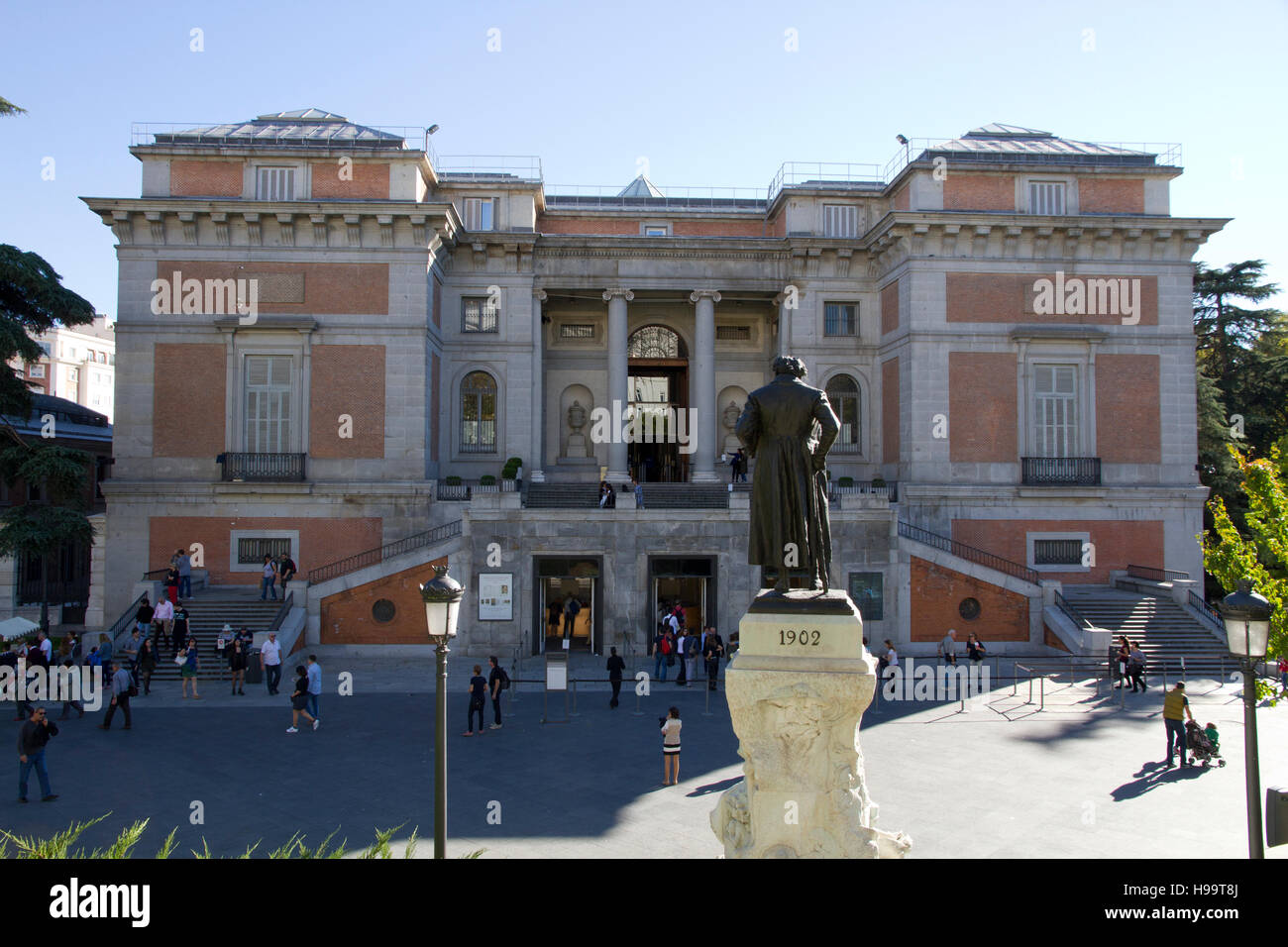 Musée del Prado de Madrid Espagne entrée privée Banque D'Images