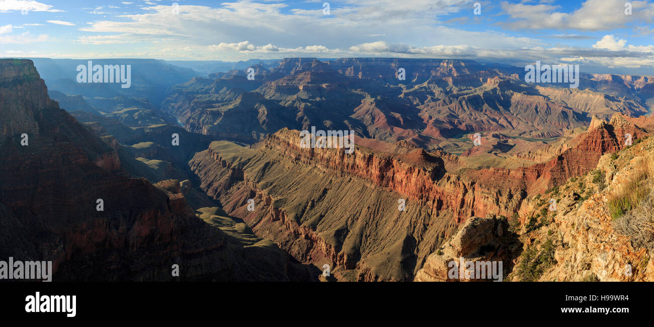 Magnifique paysage de Grand Canyon South Rim à partir de Banque D'Images