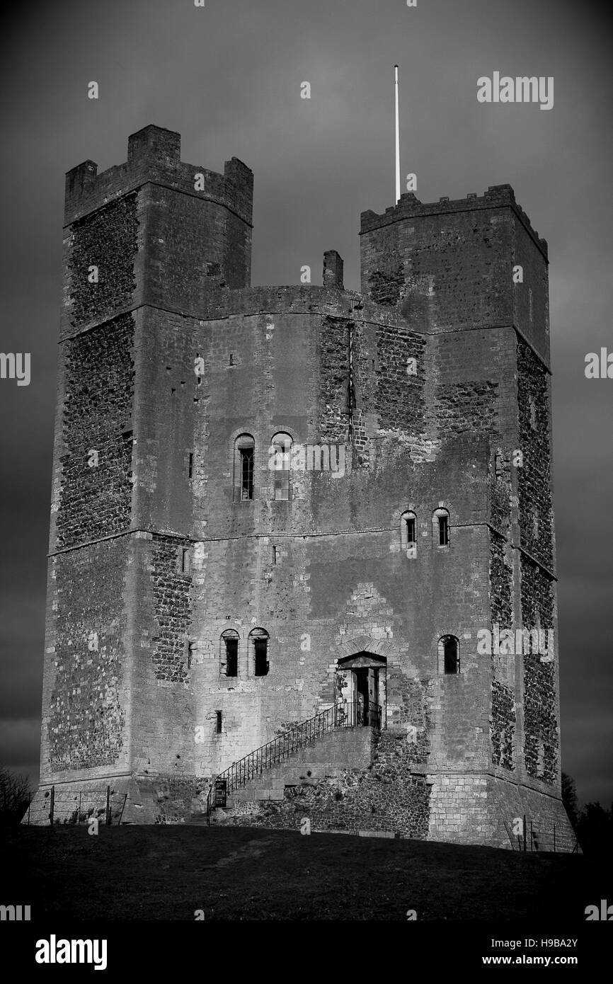 Château d'Orford, Suffolk, UK Banque D'Images