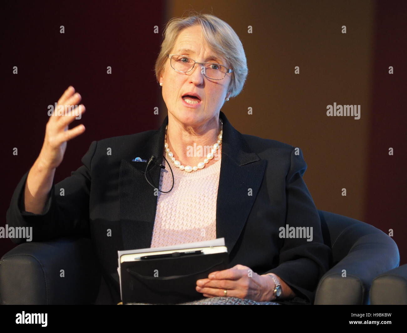 Londres, Royaume-Uni. 21 Nov, 2016. Les exploitants des aéroports Association (AOA) conférence à Londres. Credit : Dorset Media Service/Alamy Live News Banque D'Images