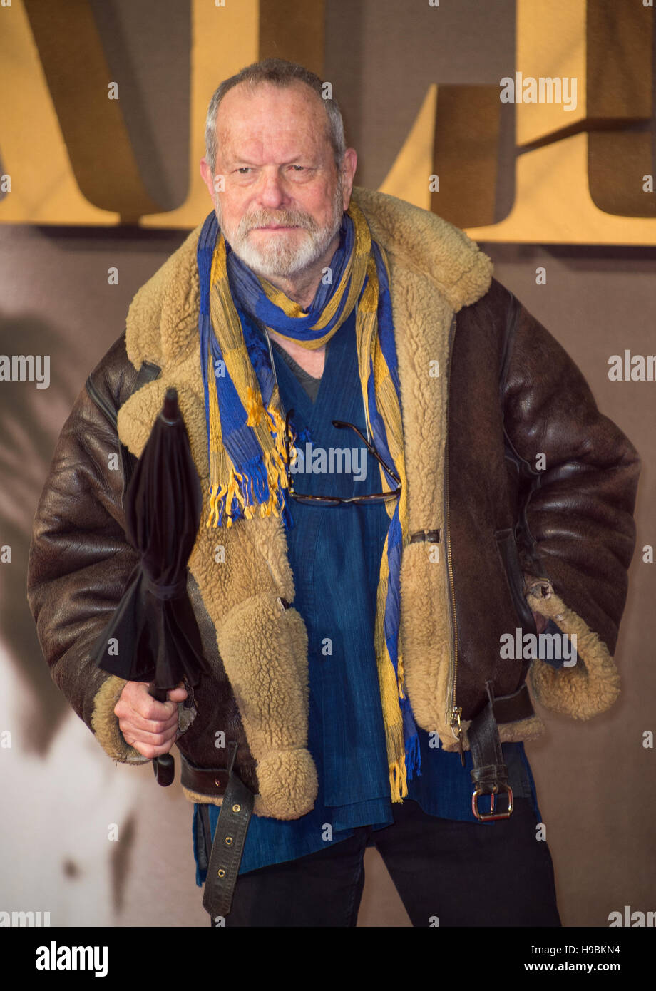 Londres, Royaume-Uni. 21 Nov, 2016. Terry Gilliam assiste à la première UK de' à l'Odeon Leicester Square le 21 novembre 2016 à Londres, en Angleterre. Crédit : Gary Mitchell/Alamy Live News Banque D'Images