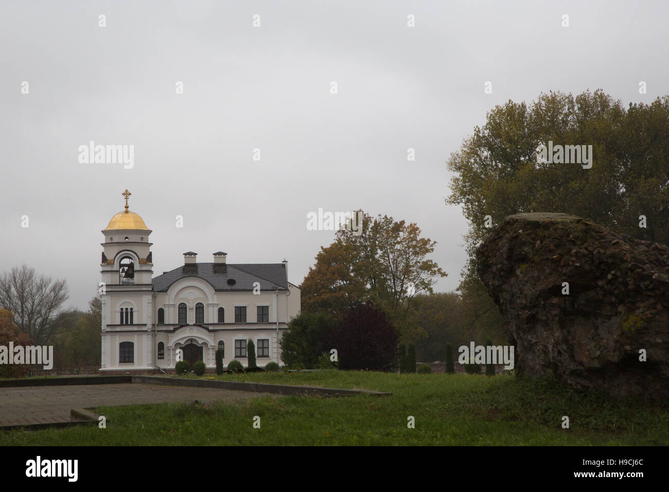 La forteresse de Brest. Monument aux héros morts. Banque D'Images