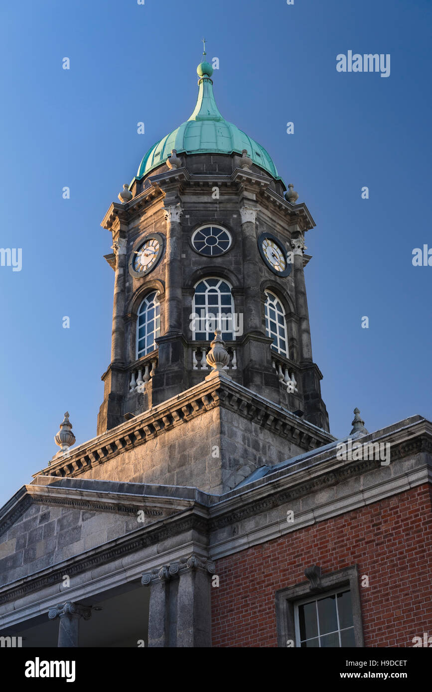 Tour de Bedford Le Château de Dublin Dublin Irlande Banque D'Images