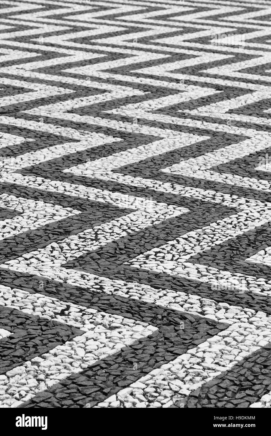 Formes traditionnelles en forme de pavé de Flores, Açores. Le Portugal. La verticale Banque D'Images