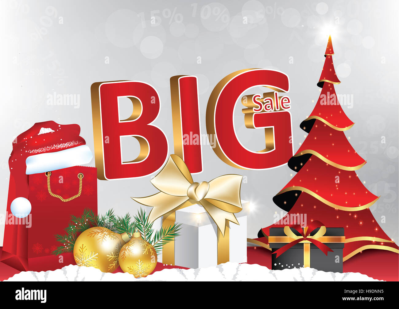 Les Ventes à Lhiver Affiche Pour Limprimer Contient Le