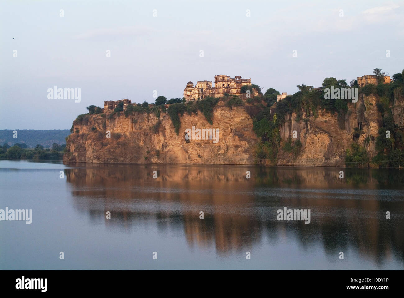 Bhainsrorgarh Fort de la rivière Chambal Banque D'Images