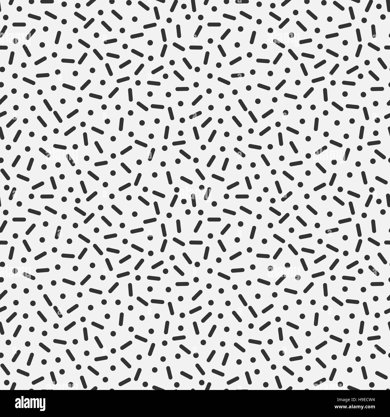 Simple abstract pattern transparente monochrome noir avec lignes et points. Illustration 8 Illustration de Vecteur