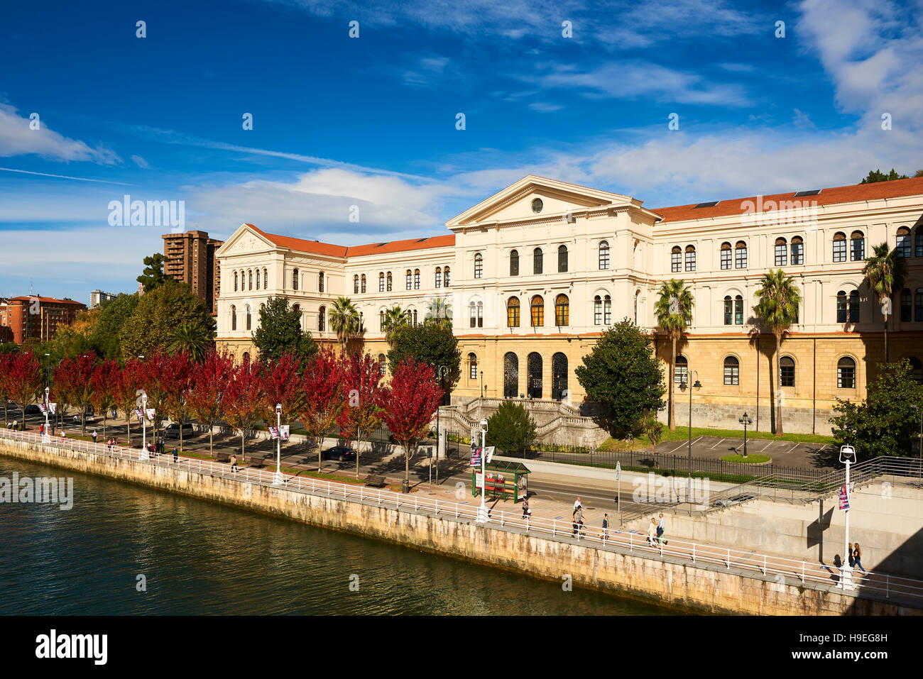 L'Université de Deusto, Bilbao, Biscaye, Pays basque, Euskadi, Euskal Herria, Espagne, Europe Banque D'Images