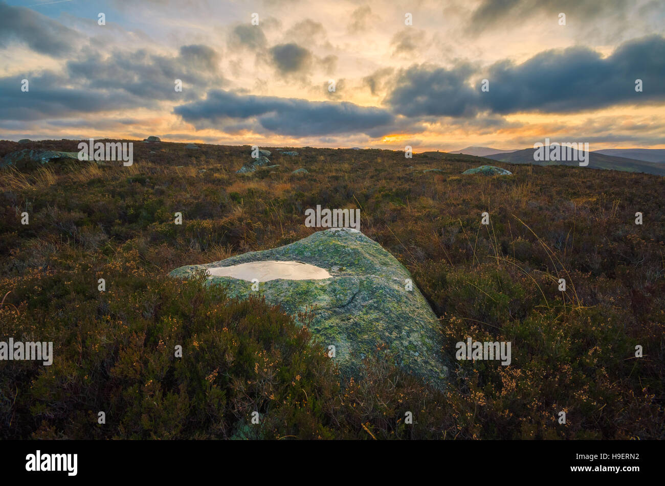 Wicklow Mountains Banque D'Images